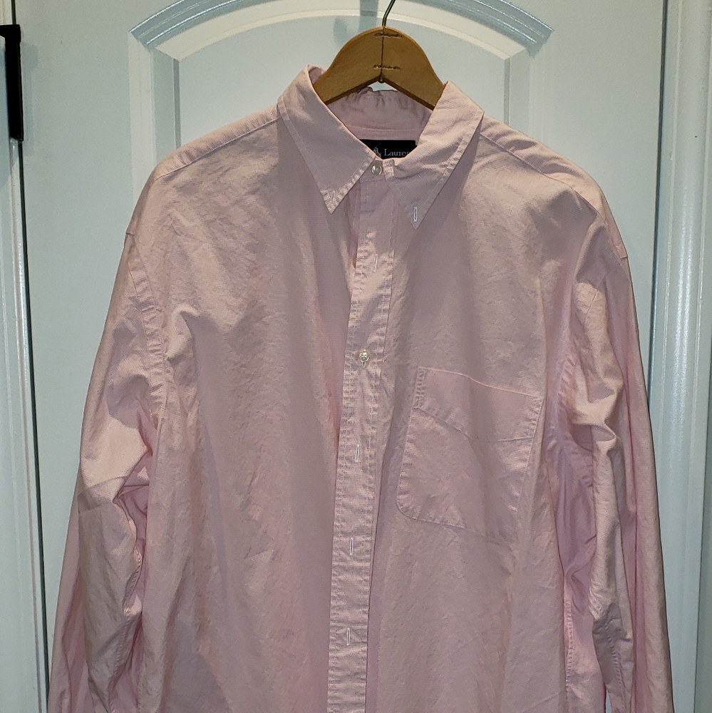 Ralph Lauren XL pink dress shirt